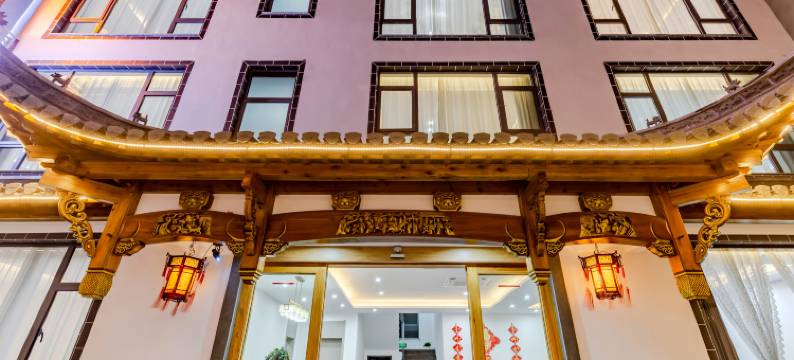 宏村青瓦蓝筑客栈图片