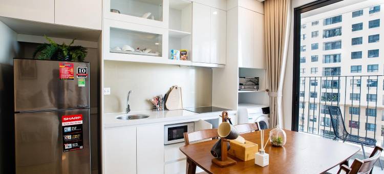 Studio Vinhomes D'capitale love 119 Tran Duy Hung图片