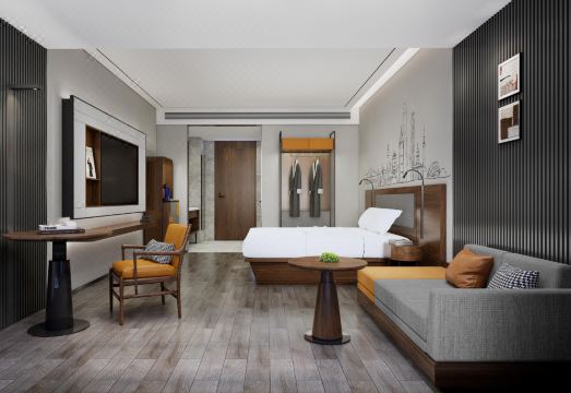 武汉解放大道逸扉酒店外景图