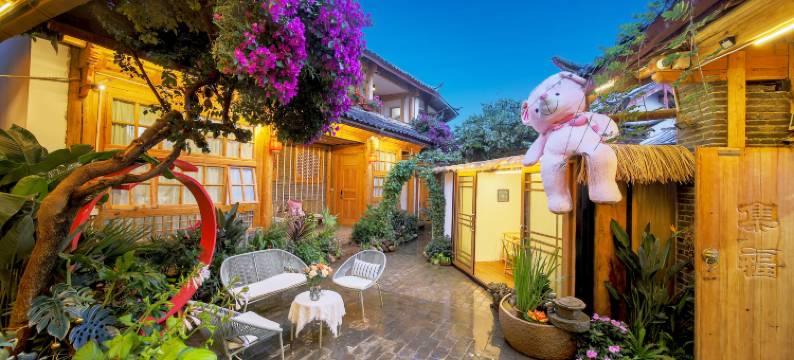 大花猫·花海治愈系·浪漫主义设计花苑民宿(丽江古城四方街店)图片