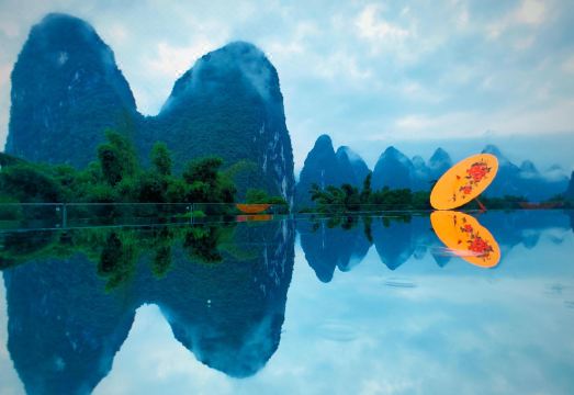 阳朔静然山水酒店（20元人民币景区店）外景图