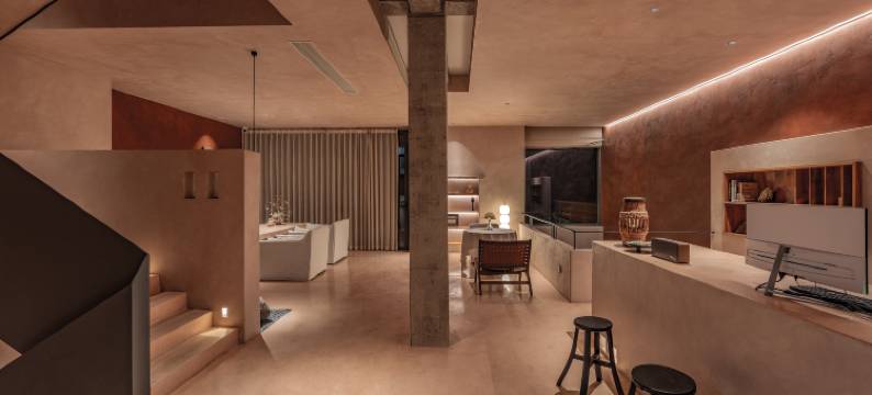 筑·山哈|美学空间·侘寂风 Encounter 艺宿(天台山风景区店)图片