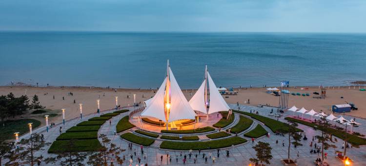 花筑·澜海设计师酒店(威海国际海水浴场火炬八街店)图片