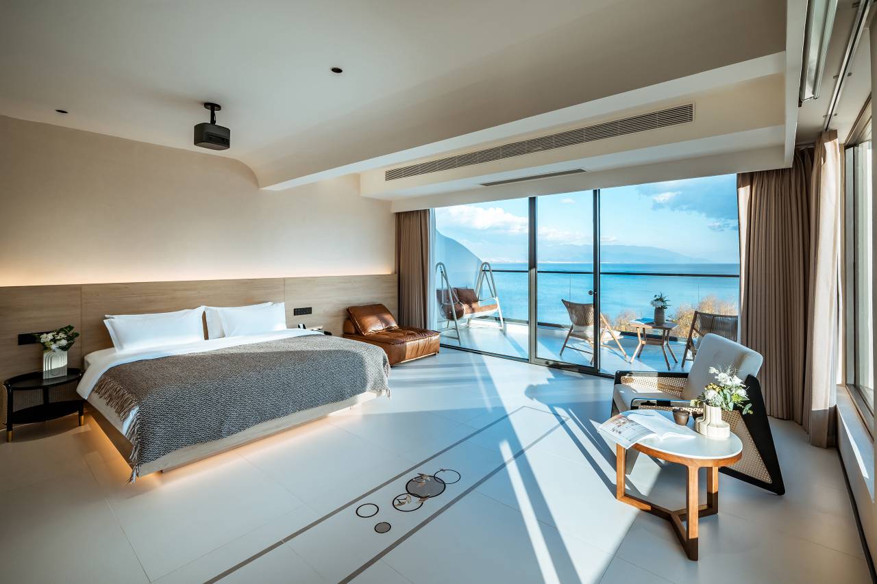 花筑·涵哲半海|PanoramicSeascape推窗见海观景美墅(洱海公园店)图片