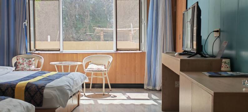 官鹅沟花花农家乐图片