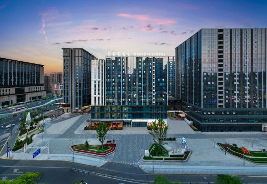 SFEEL设计师酒店（成都西站中坝地铁站店）外景图