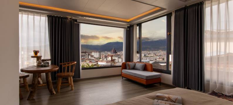 香格里拉·扎实农布·藏式禅意·观景庭院图片