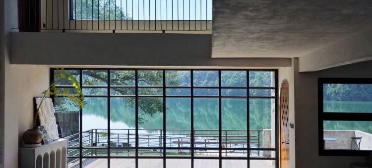 靖安水岸边图片