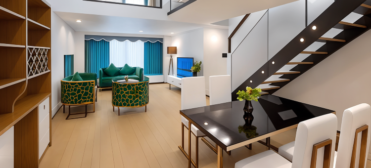 枕畔·戴维斯丨Balcony Penthouse(深圳北站汇隆中心店)图片