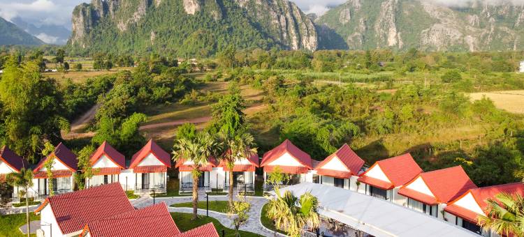 紅寶石山景度假村-萬榮(Ruby Mountain View Resort Vang Vieng)图片