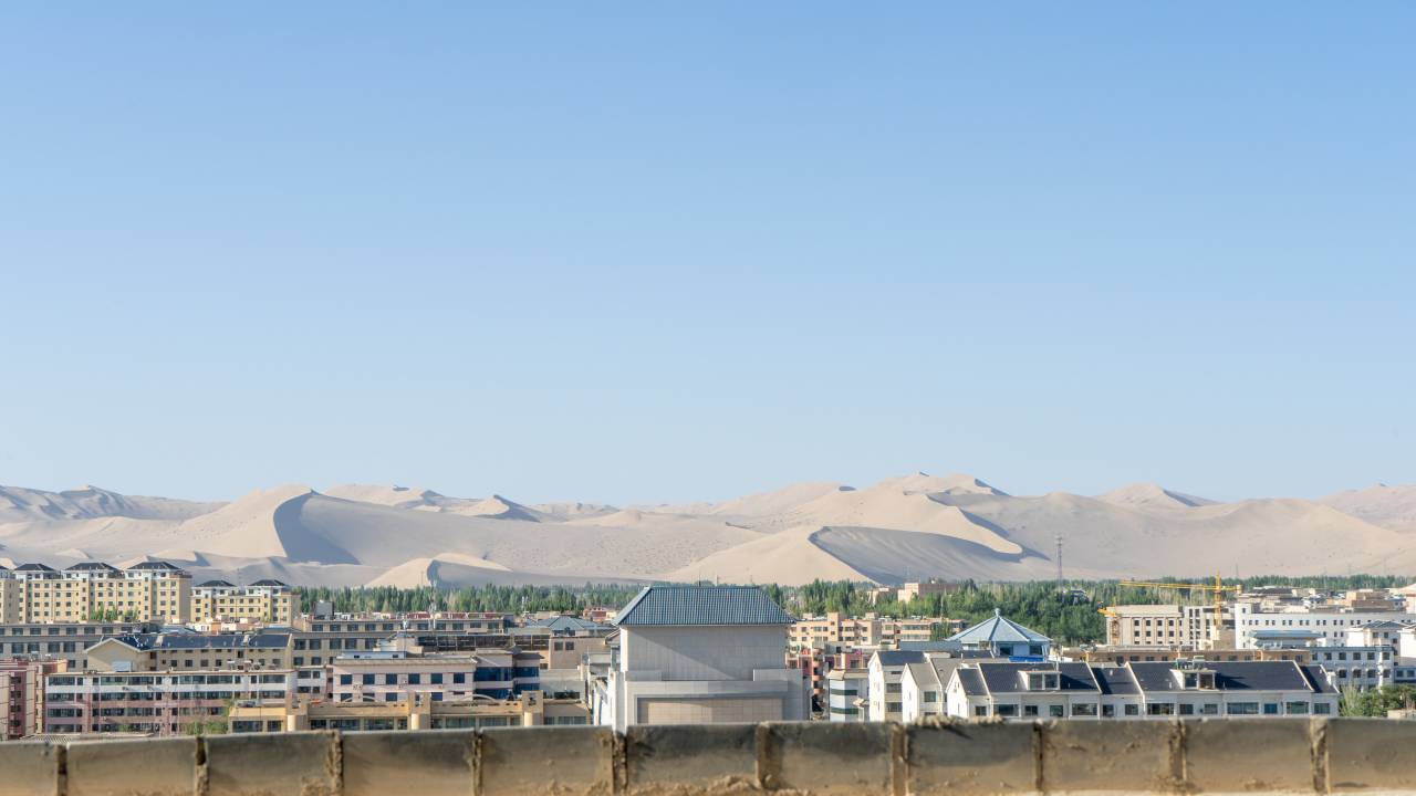 博汇文华酒店(敦煌夜市市政府店)图片