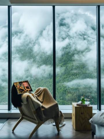 天空之城悬崖酒店图片