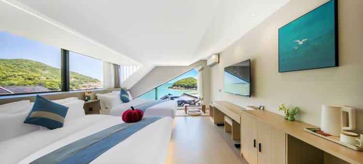 云岚海屿·sea pearl海景观海度假美宿 (朱家尖风景区小乌石塘店)图片