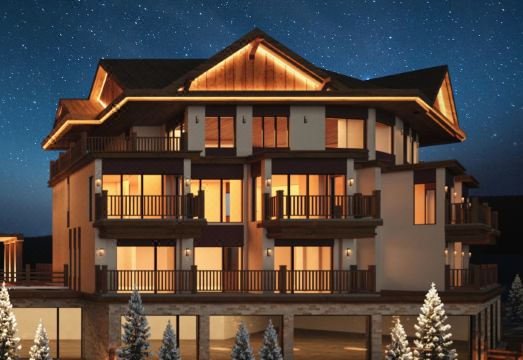 阿勒泰一念山涧GARDEN VILLAS设计师度假酒店（将军山滑雪场店）外景图