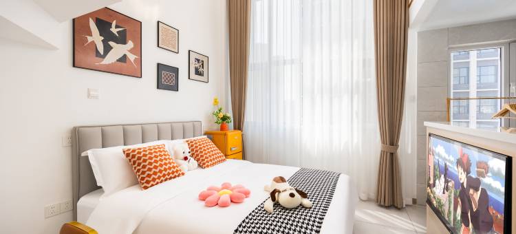 隐巷·UrbanRetreat｜现代城市｜设计师美宿(威海站韩乐坊店)图片