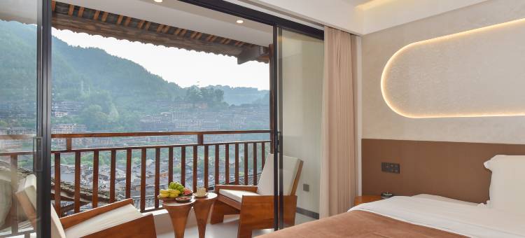 西江千户苗寨时序全景美墅图片