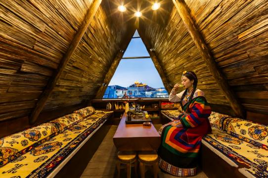 香境芳唐XIANGGELILAFTA·FANGTANG悦氧观景美宿(独克宗古城店)图片