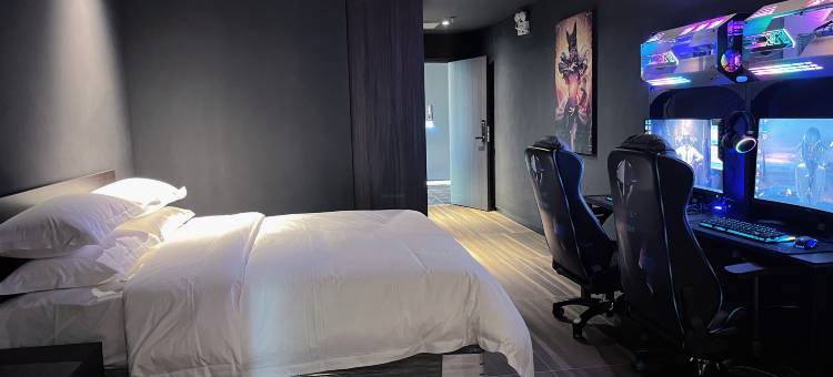 黑白电竞酒店图片