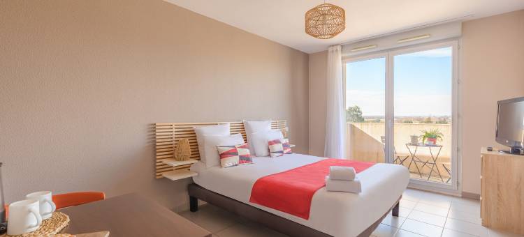 科尔内巴尔里厄土鲁斯机场舒适城市公寓酒店(Appart'City Confort Toulouse Aéroport Cornebarrieu)图片