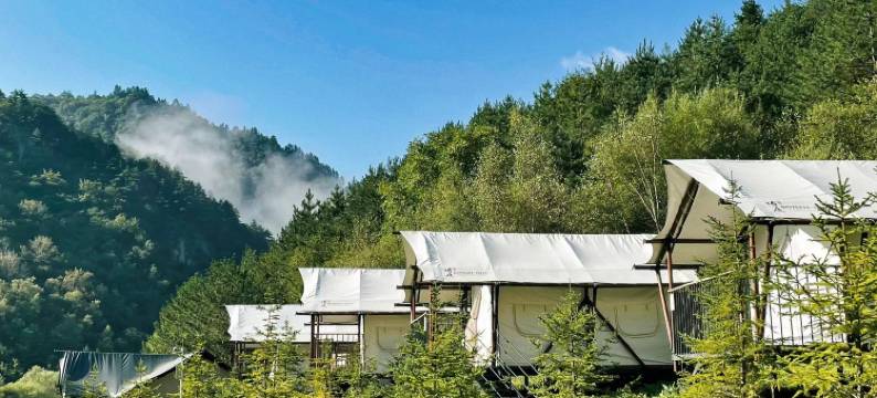 留坝趣野紫柏山帐篷营地图片