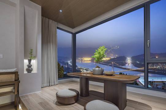 半坡雅望·pastoral|近瞰大坝·夜景灯光·江景美宿(三峡大坝店)图片