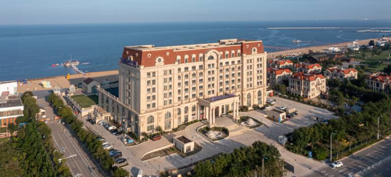 东疆湾观海温泉私汤庭院图片