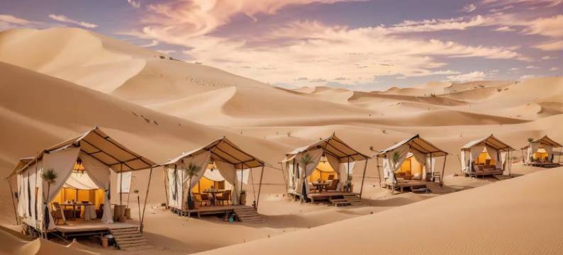 敦煌知遇知趣野沙漠露营民宿图片