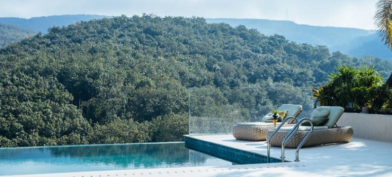 花筑·曼古森氧丨SecludednessVilla悬壁崖边泳池·野奢疗愈森墅图片