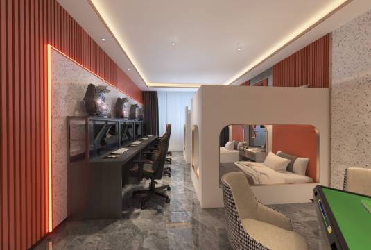 古斯特电竞民宿(太原茂业天地世贸中心店)