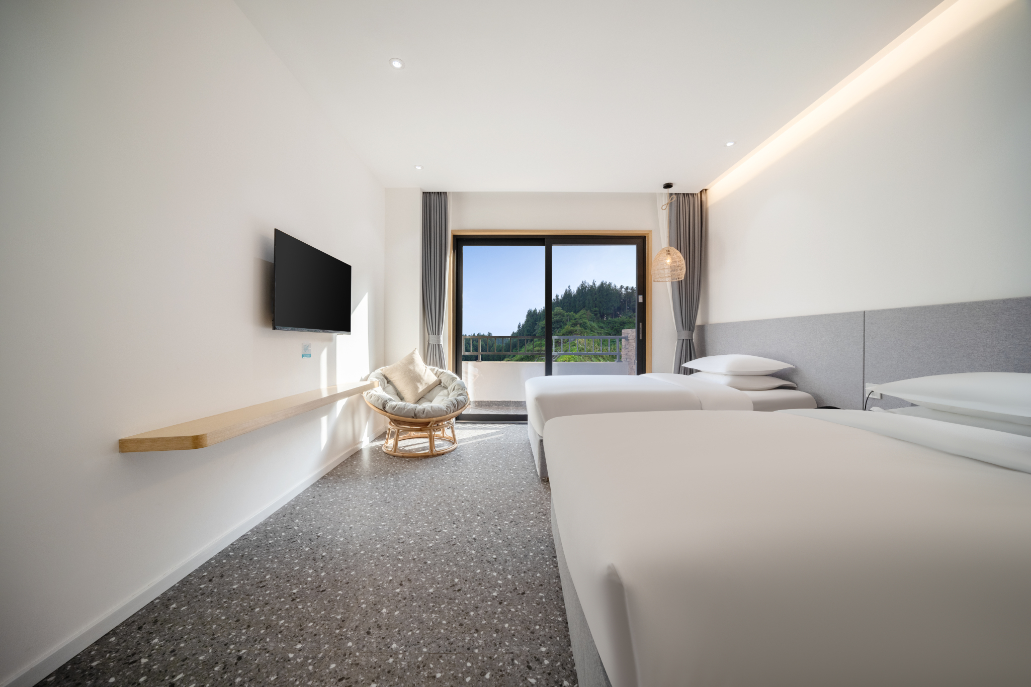 Tingyi Hotel Wawu Mountain Over view