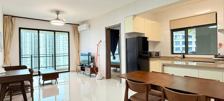 海景二房一卫4人高级公寓(Forest City Sea View Park 4  Homestay)图片