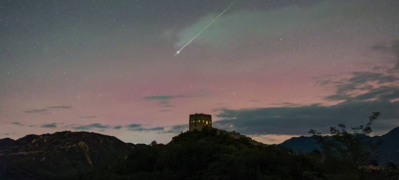 柱角石农家院图片
