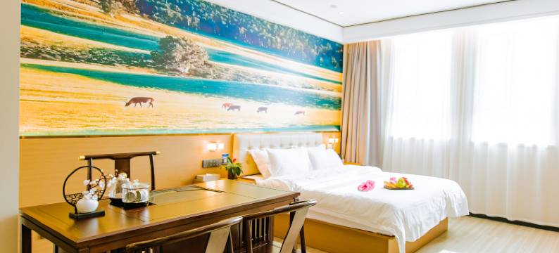 财道客栈•优选酒店(博乐滨河公园店)图片