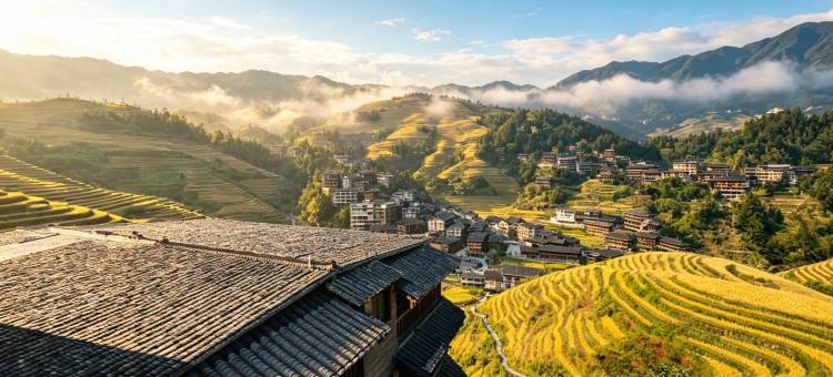 龙脊梯田余雍民宿(千层天梯二号观景台店)图片