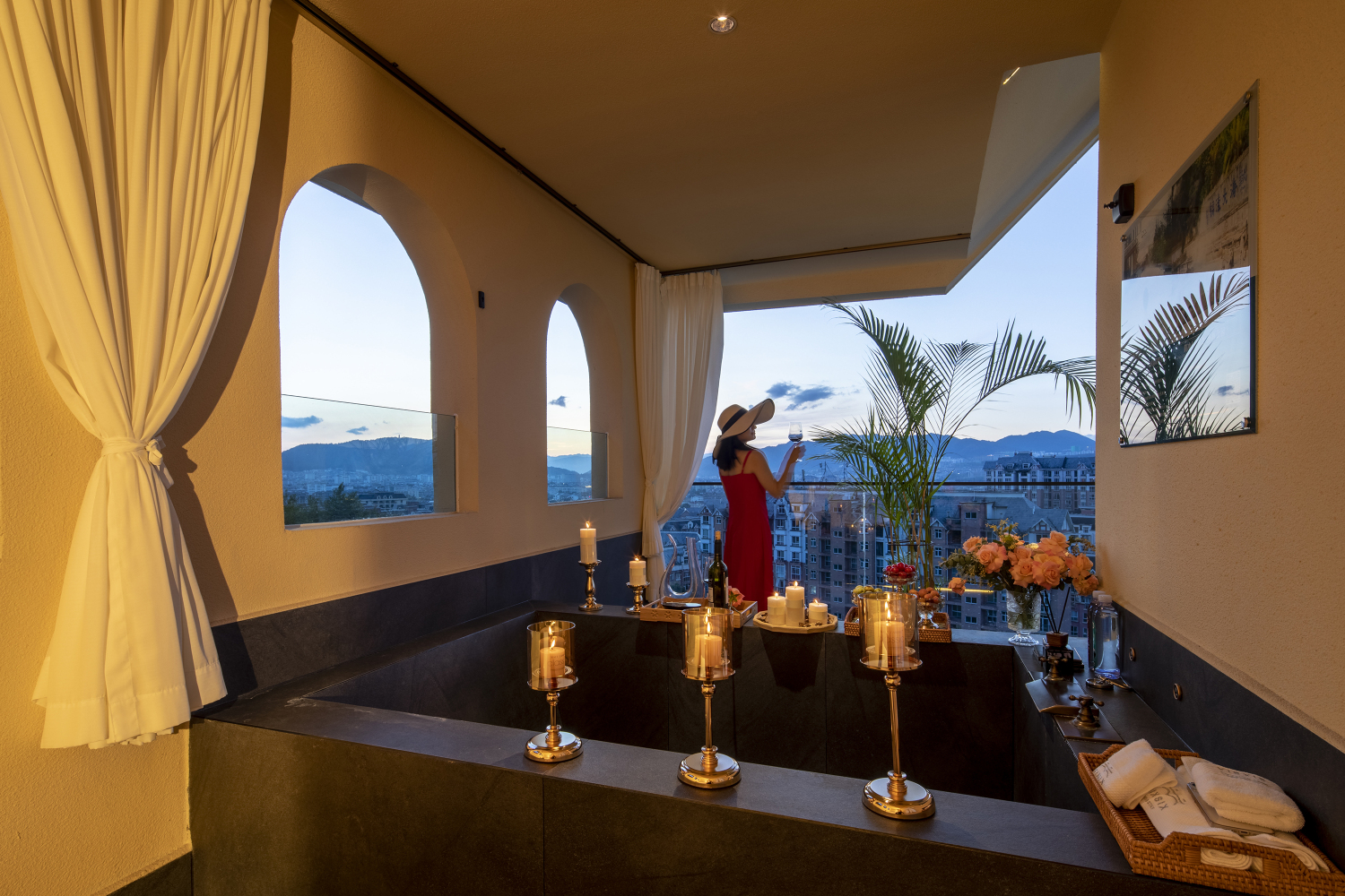 Tengchong Liuliu Xiaoshu Hot Spring HomestayOver view