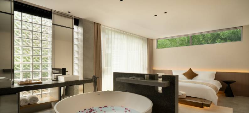 莫干山镇竹影无界私汤温泉度假美宿图片