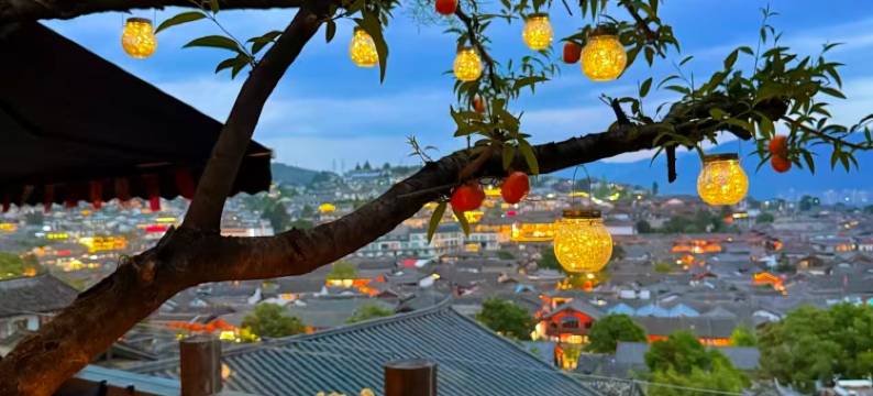 梦回小巷·Wynd雪山溪语丨花园庭院(丽江古城南门店)图片