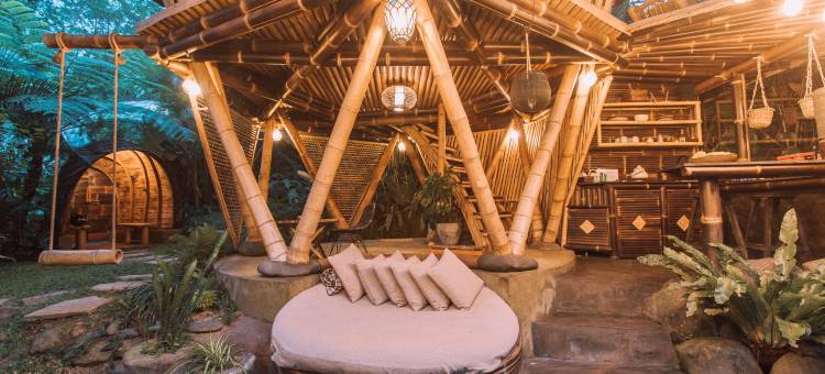 巴厘岛隐居生态竹屋(Hideout Eco Bamboo House Bali)图片