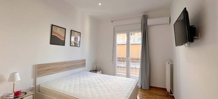都行全新雅典温馨舒适二卧公寓 带阳台 近Attiki地铁站(WSD Athens Cozy 2BD Apt with Bal Near Attiki Metro)图片