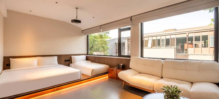 花筑·儒树设计师美宿(西安钟鼓楼碑林博物馆店)图片