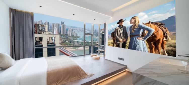 辰景云境.Skyline|高空江景美宿(解放碑洪崖洞店)图片