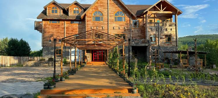 北极村伊格里木屋图片