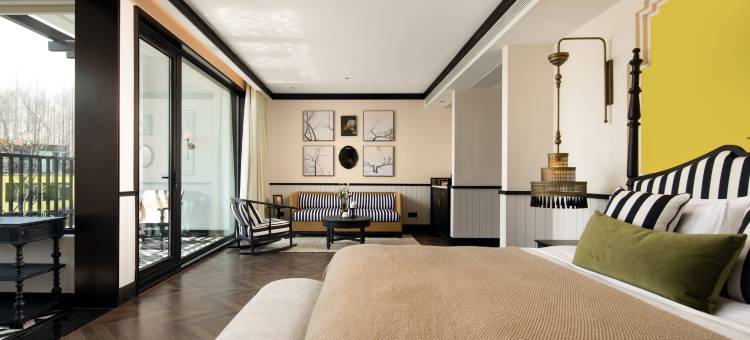 黄海森林花间亭·静林图片