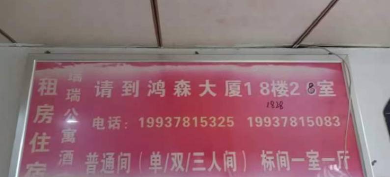 瑞瑞公寓酒店(郑州火车站二七广场店)图片