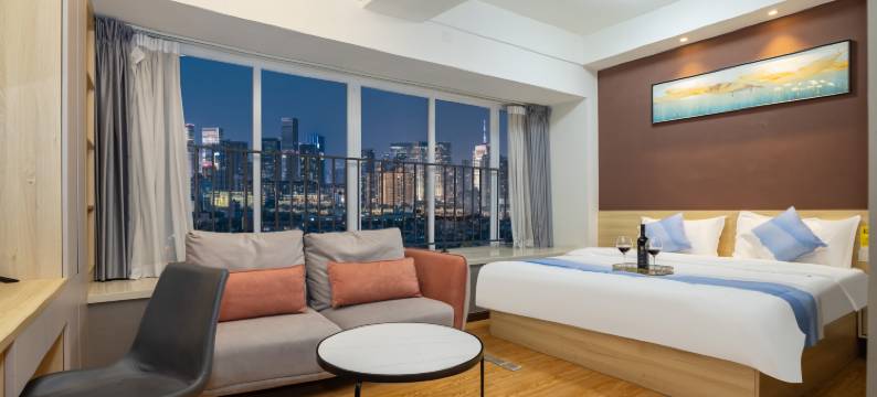 博澜轻奢酒店(火车东站绿地468店)图片