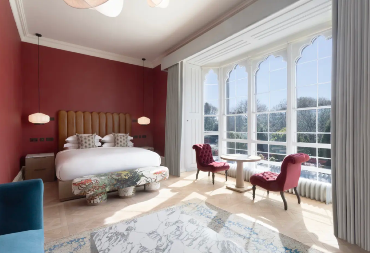 JA Mar Hall Scotland Over view