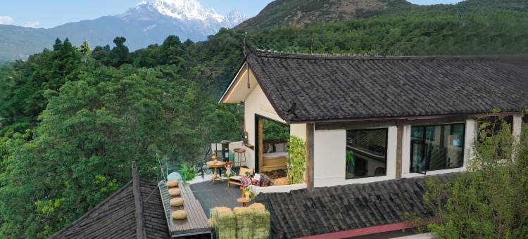 Nell和风庭· 一川风月丨观雪山古城全景酒店(丽江古城大水车店)图片