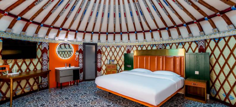 乌兰布统朵兰星空·Grassland·Starry Sky特色度假蒙古包图片