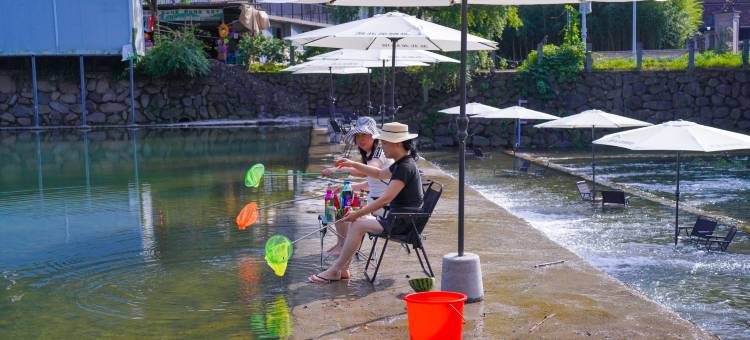 坦风·星空泳池·夏日亲子旅行度假美墅(安吉浙北大峡谷漂流店)图片
