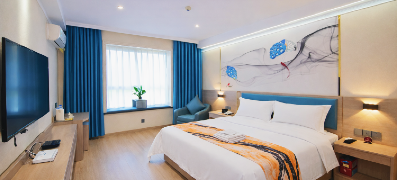 洛阳华墨逸致·Serenity轻奢悦享酒店(洛阳火车站国花路地铁站店)图片